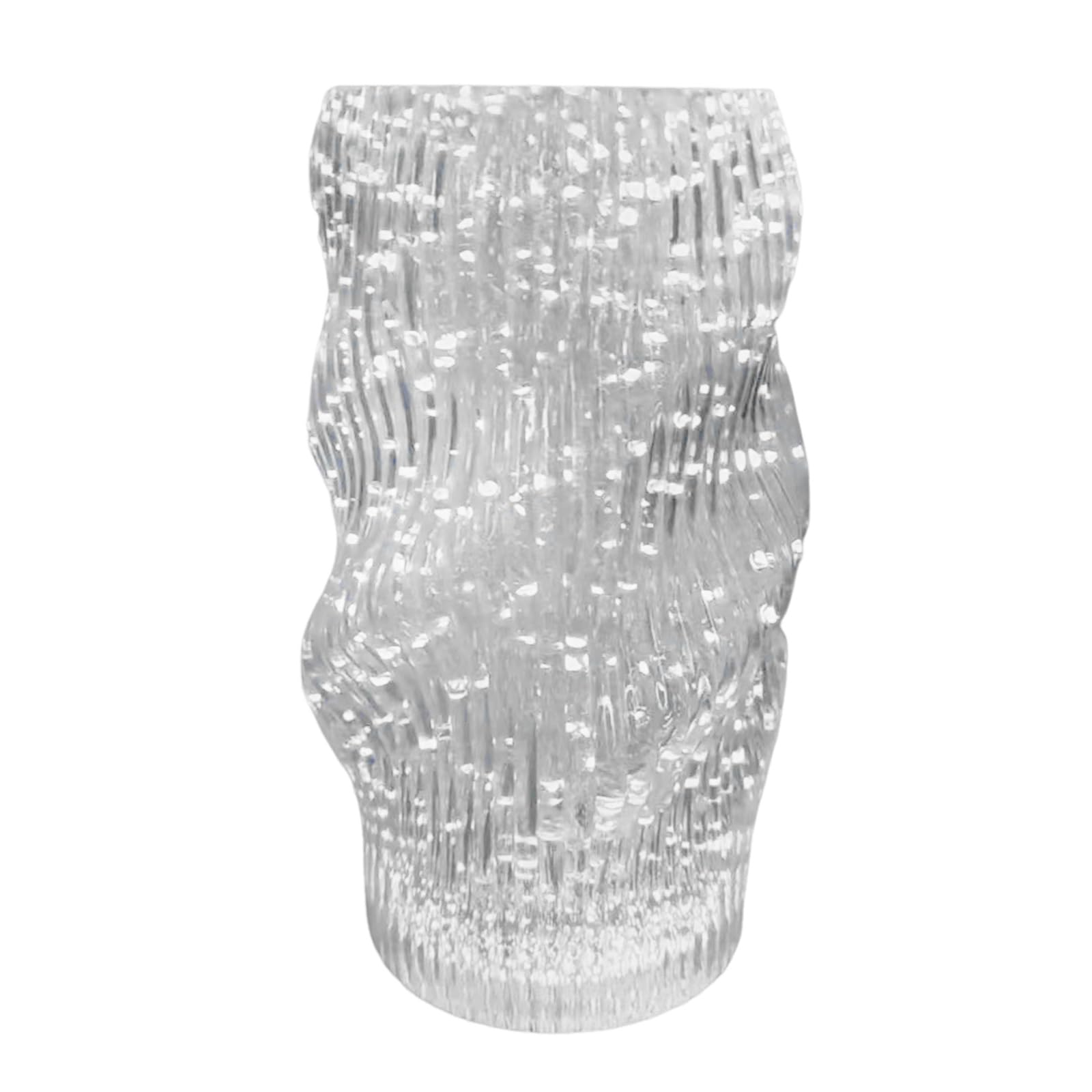 Glowing in Dark Glass Flower Vases Fluorescent Floral Arrangement for Hydroponic Plant and Decorative Centerpieces Glowing in Dark