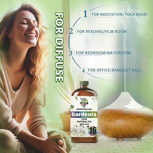 Miniatura 449 de Aceite esencial de sándalo (4 oz/4.1 fl oz) — Aceites de sándalo para aromaterapia, difusores, humidificadores, fragancias para el hogar, cuidado