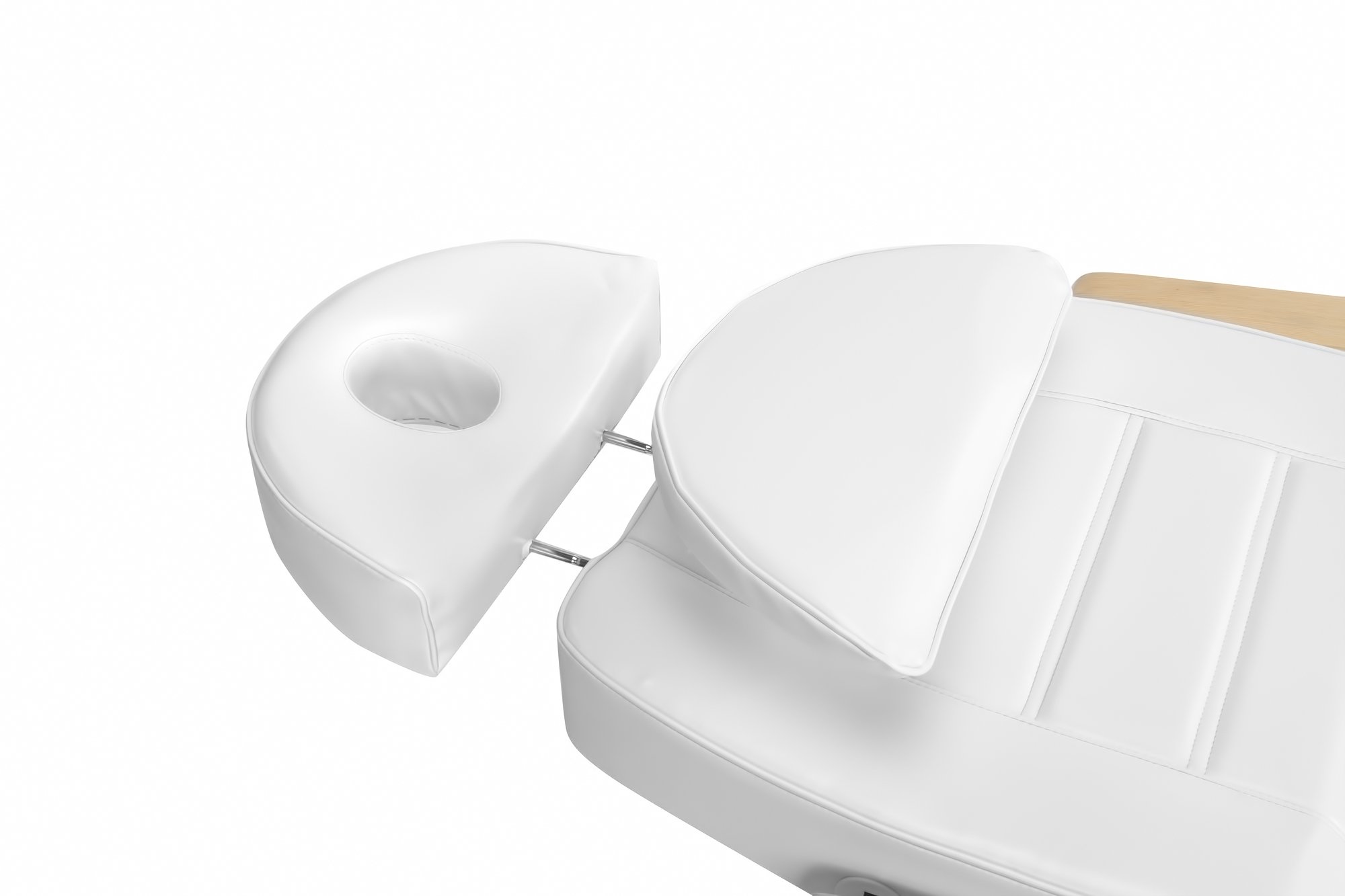 Medeo Kosmetikkabine Liege massageliege Physiotherapie Bedampfer Lupenlampe Arbeitsstuhl Beistelltisch 900273a weiß
