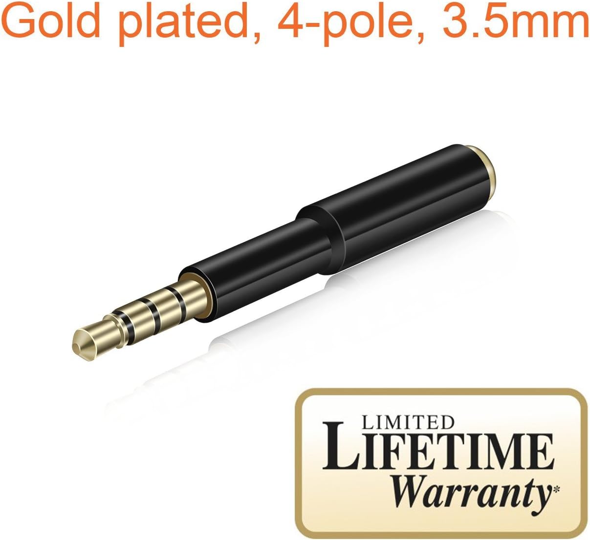 MobilePal SureFit 2Inch Headset Audio Jack Extender for iPhone and Android Cases