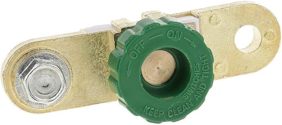 UPEOR Cut/Shut Off Marine Battery Switch, Battery Terminal Link Quick Switch, Battery Master Switch Isolator for Power Disconnect Cut Off for Boat Small Yacht RV Camper Truck Car Vehicle