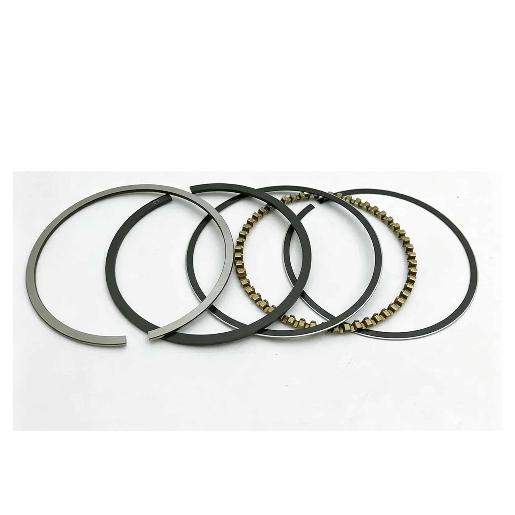 Fasce Elastiche Kit Fasce Elastiche Da 56,5 Mm Perno Da 15 Mm Per CG125 Per CG 125 156FMI 157FMI Parti Del Motore Del Motociclo Pistone(Ring)