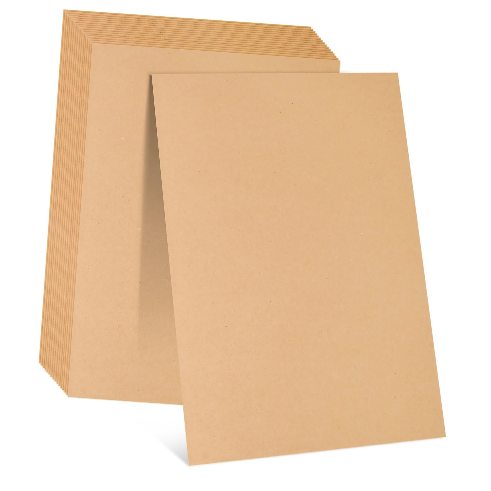 Lurrose 100pièces Papier Kraft Épais M² pour Scrapbooking Loisirs Créatifs et Projets Faits Main