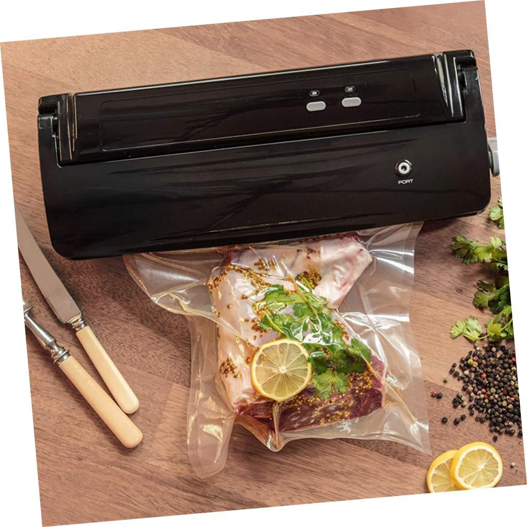 3 Rolls Heat Resistant Vacuum Sealer Bags Transparent Food Storage Bags for Meal Prep Safe Food Preservation for Outdoor Use