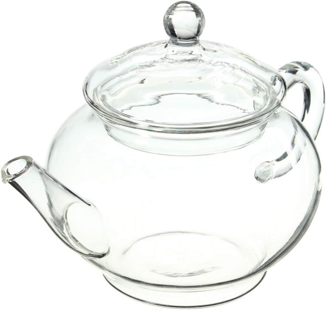 Practical 250ml/8.5oz Borosilicate Glass Teapot Heat Resistant Bottle Cup For