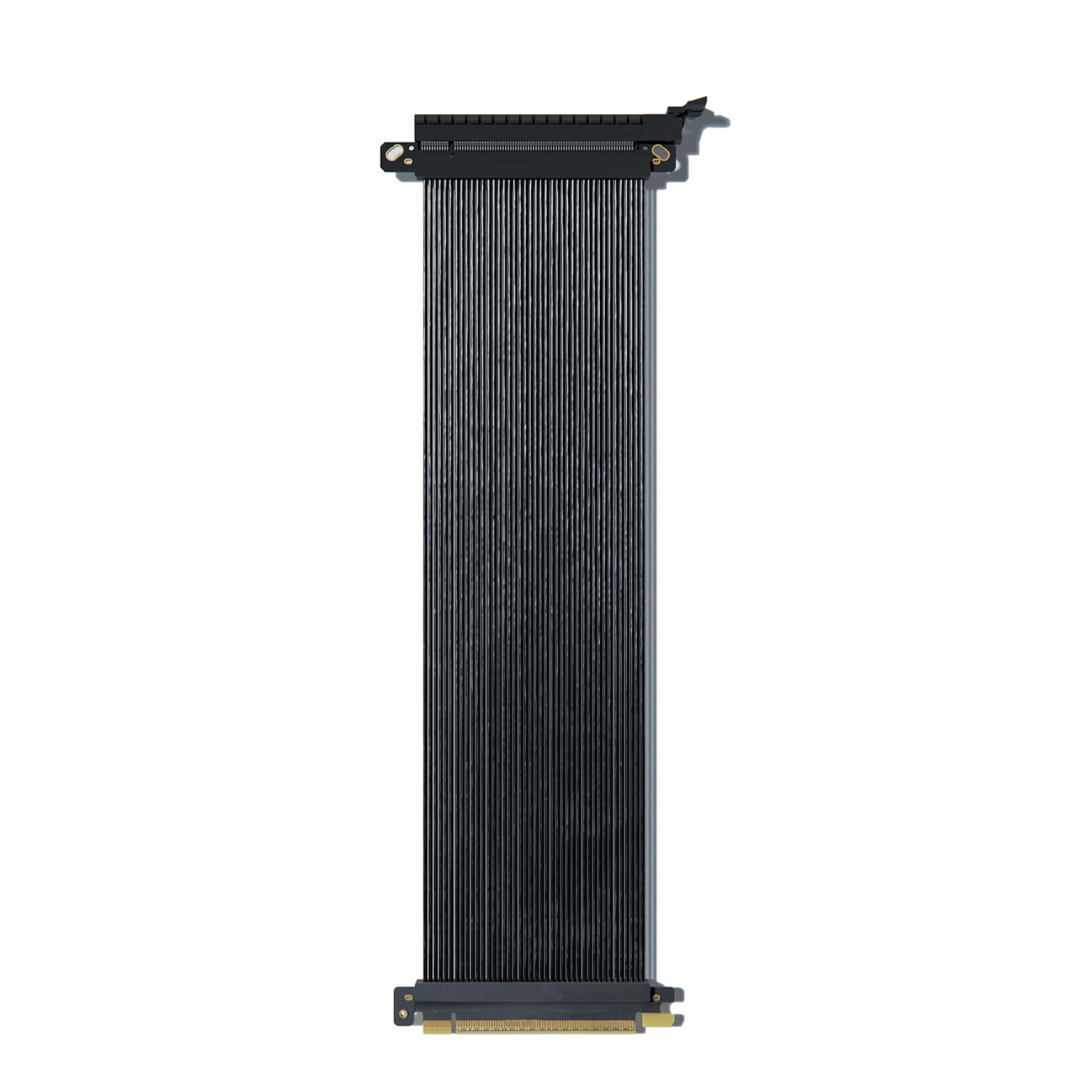 SSUPD Cavo riser PCIe 5.0 x16, 200/320/440 mm, trasmissione 32 GT/s, larghezza di banda 64 GB/s (256 Gbps), GPU RTX 5090/5080 e RX 9070 XT e ITX Case Ready (PCIe 5.0 dritto 320 mm)