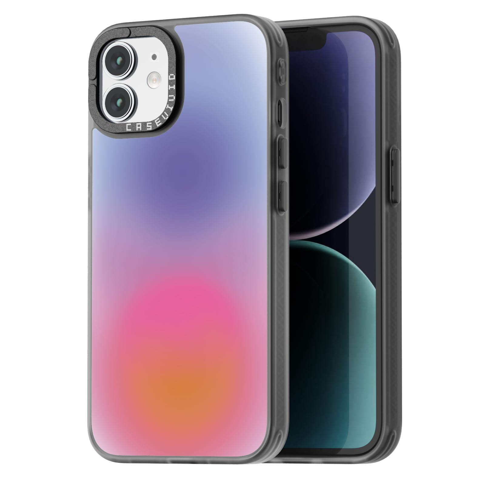 casevivid Compatible for iPhone 11 Case Cute Aesthetic - Durable Fashion Funny Phone Case - Girly Fade Out Pattern Print Cover Design for iPhone 11