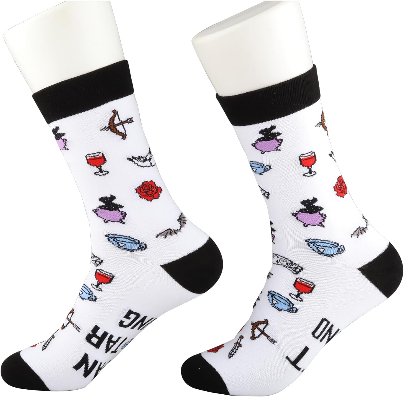 Bookish Merch Gift Book Fans Gift It's An Thing You Wouldn't Understand Novelty Socks for Book Lovers (US, Alpha, One Size, Regular, Regular, ACOTA Thing) - Image 7
