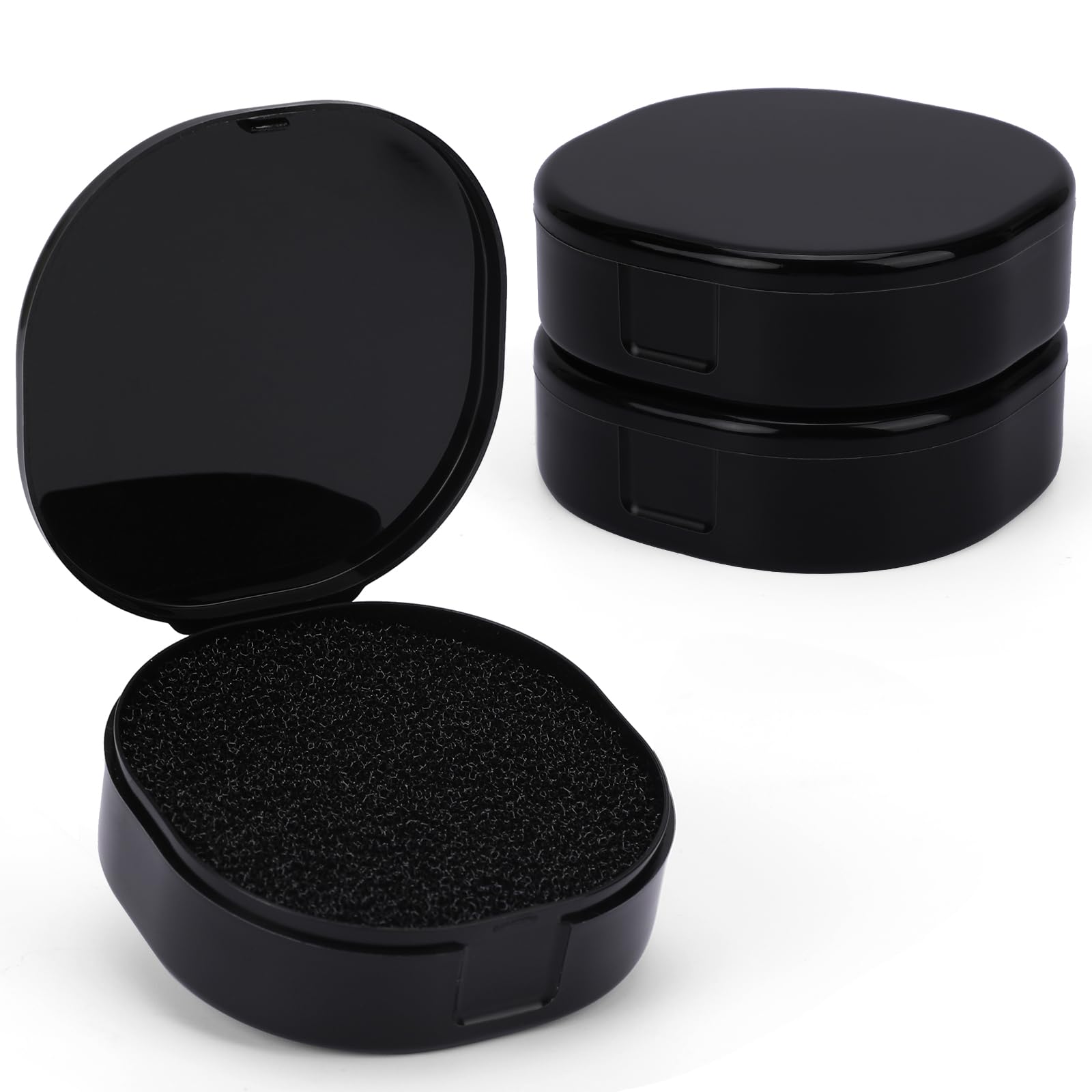 3 Pack Makeup Sponge Brush Cleaner Dry Makeup Brushes Cleaner Color Removal Cleaner Sponge Quickly Clean Makeup Brushes Removal Color Switch Sponge Make Up Cleaning Tool