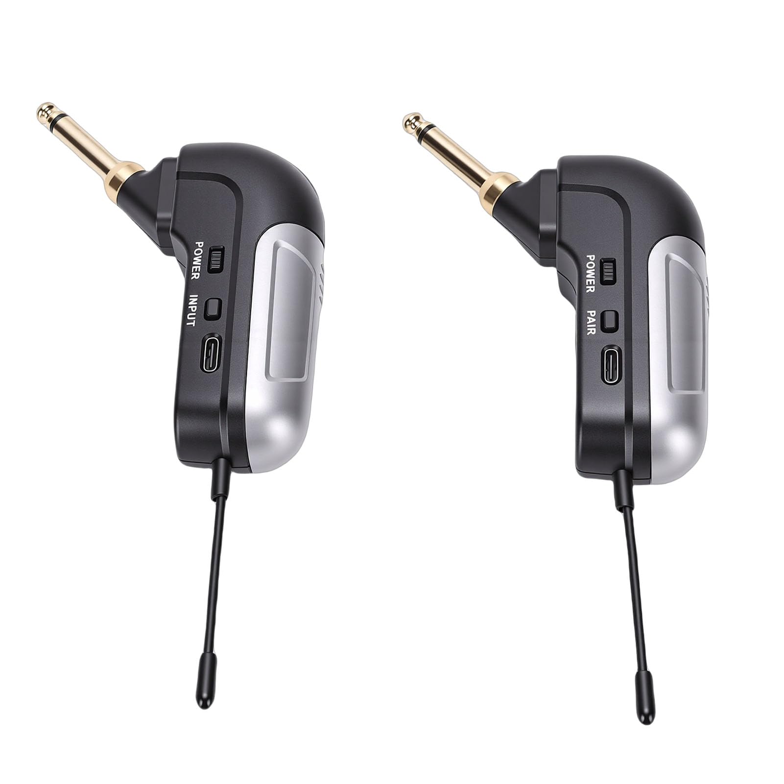FILFEEL di Ricezione e Trasmissione Microfonica per Strumenti Musicali – Microfono per Sassofono HD per Chitarra Elettrica, Violino, Violoncello – Batteria da 30 M, 6 Ore, Suono Digitale 48 KHz/24 Bit