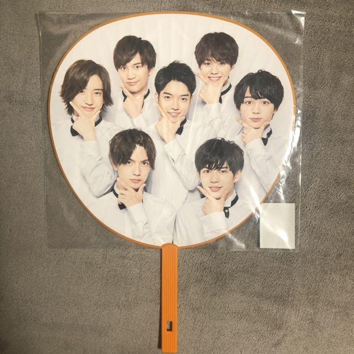 ジャニーズJr. - なにわ男子　うちわ　団扇 8.8 Jr.祭り なにわ男子 うちわ 団扇 袋付き 東京ドーム【匿名