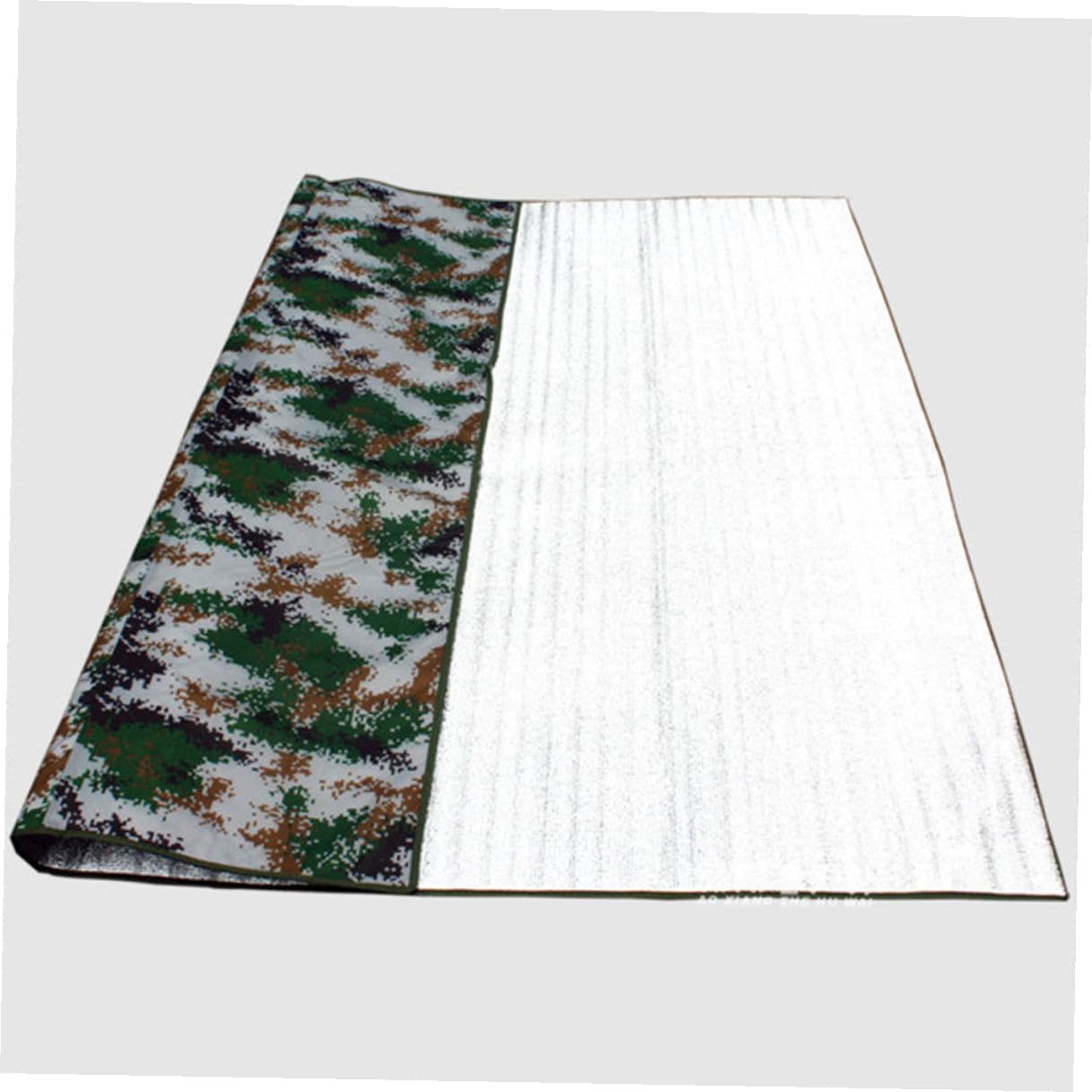 Tappeto da Picnic Mimetico 1 Pezzo in Eva Alluminizzato 200x200 | Leggero, per Attività All'aperto e Picnic, Formato Pratico per Spiaggia e Campeggio