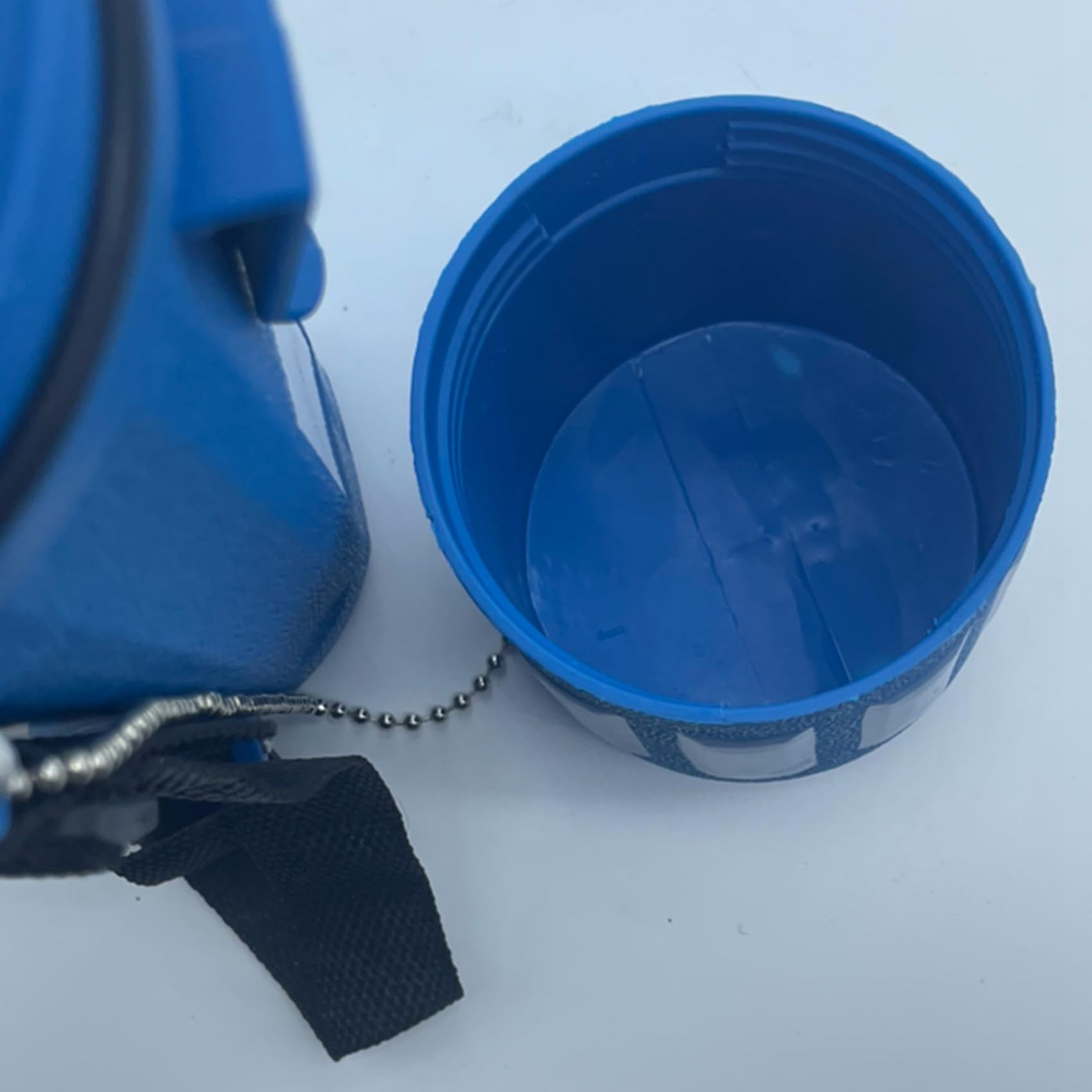 3X Contenedor de Tubo de Almacenamiento de Varilla de Electrodo de Soldadura con Protector Azul de 10 Libras, Contenedor con Correas y Cadena