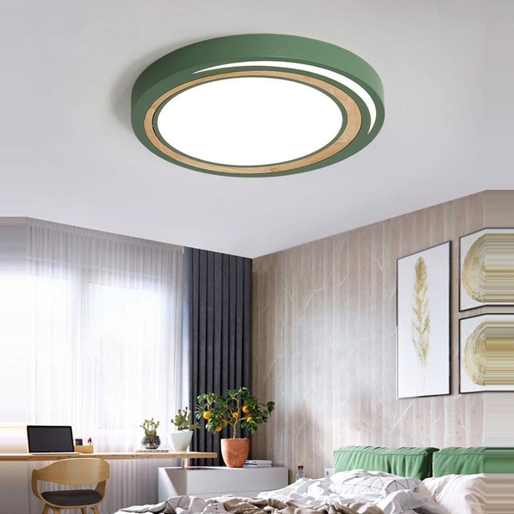 Lampa wisząca,Cienka lampa LED, nowoczesne drewniane oświetlenie sufitowe, salon sypialnia akrylowa lampa sufitowa z litego drewna