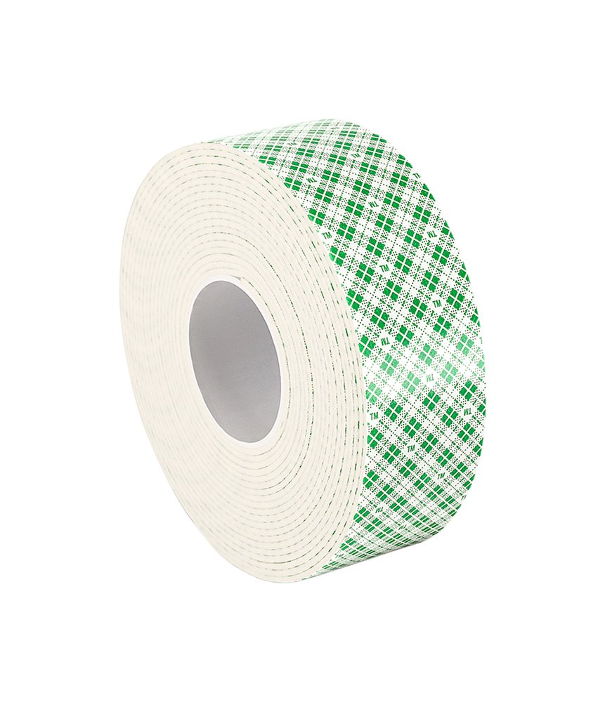 3M - 1/4-5-4032W 4032 Natural Polyurethane Double Coated Foam Tape, 0.25