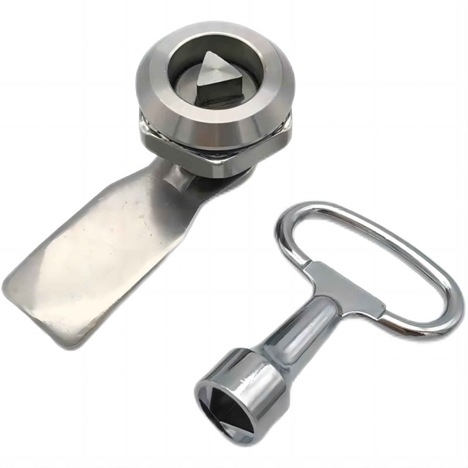 WPOIYHGBY 1Pcs H0mm-Stainless Steel MS705 Tool Lock with Rotating Tongue Cabinet