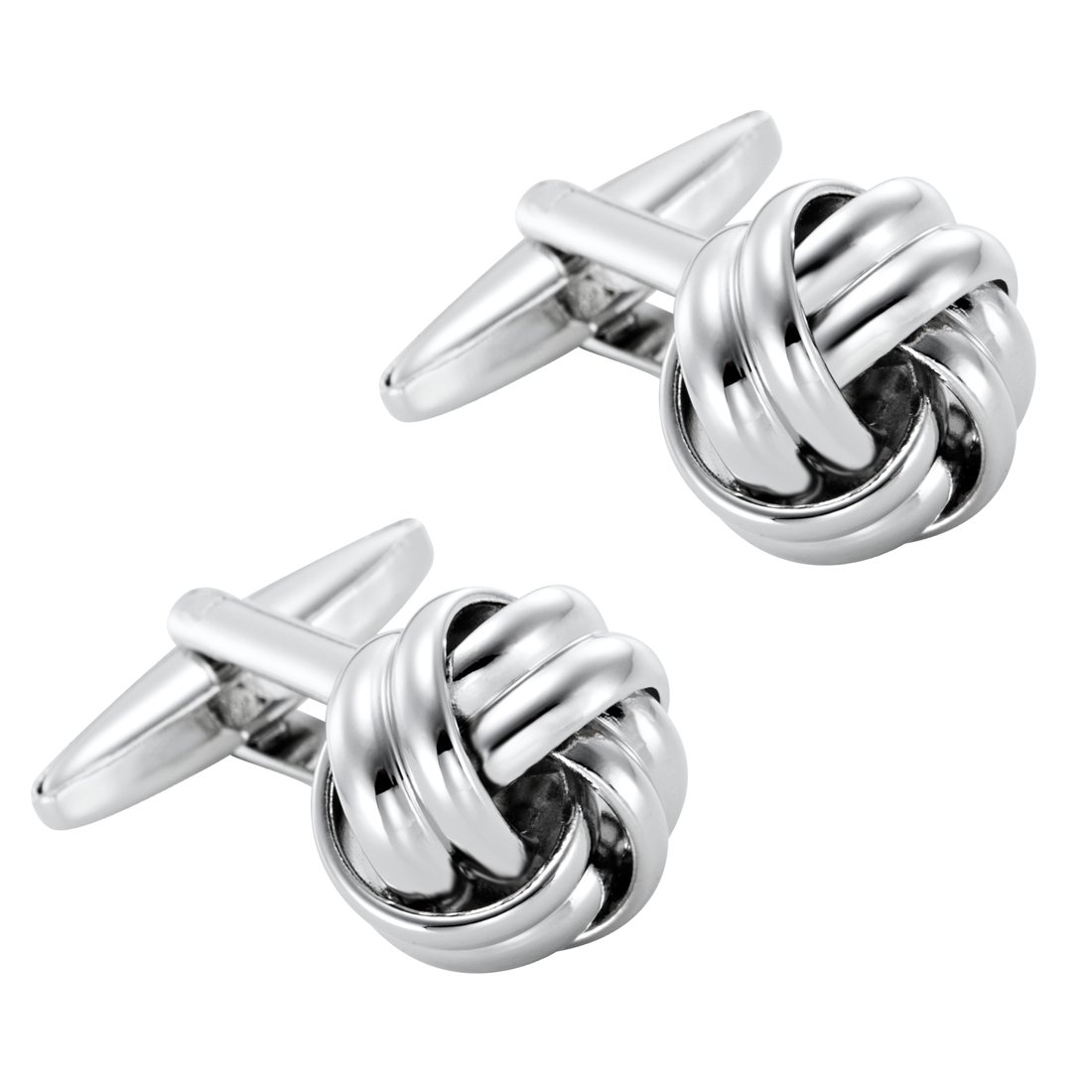 Stunning Mens Nautical Knot Stainless Steel Cufflinks