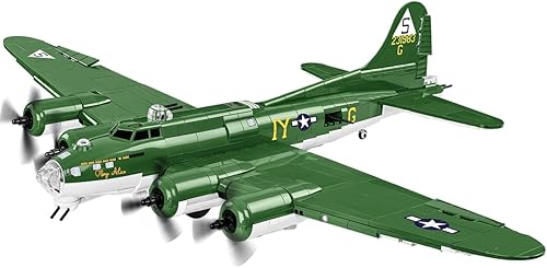 COBI Colección histórica avión Boeing B-17G Flying Fortress de la Segunda Guerra Mundial, verde militar