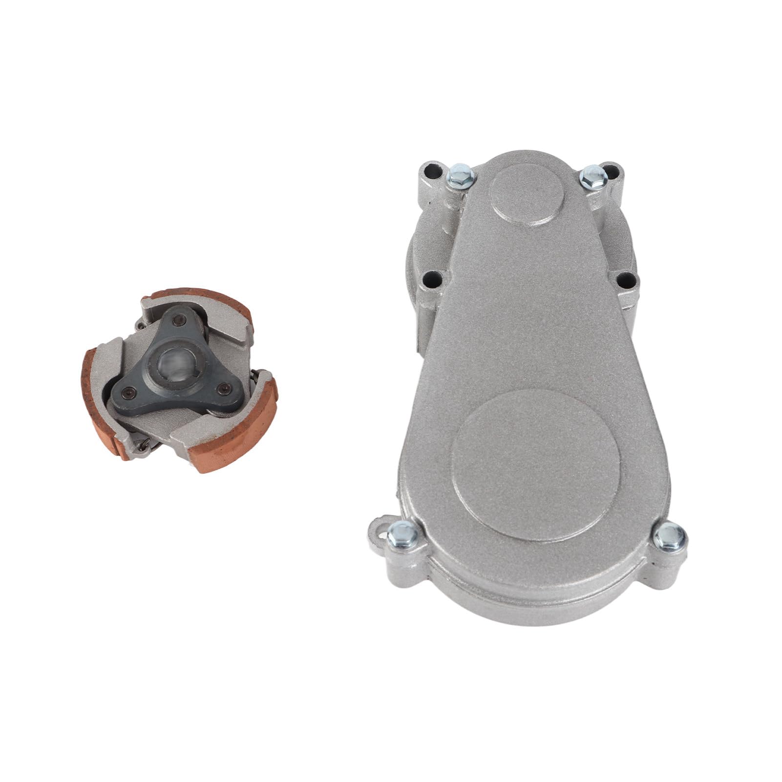 Scatola Ingranaggi, Kit Frizione Scatola Ingranaggi con alloggiamento Tamburo in Lega di Acciaio 14T Adatto per Parti di ATV Mini Quad Tascabile 47cc 49cc