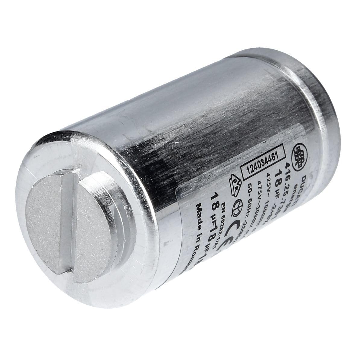 ensipart Kondensator 18µF kompatibel wie/Ersatz wie AEG 124034461  