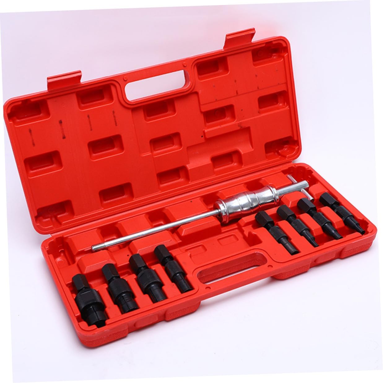 9pcs Steel Bearing Puller Set Inner Bearing Removal Tool Auto Repair Kit for Blind Hole Automotive Maintenance