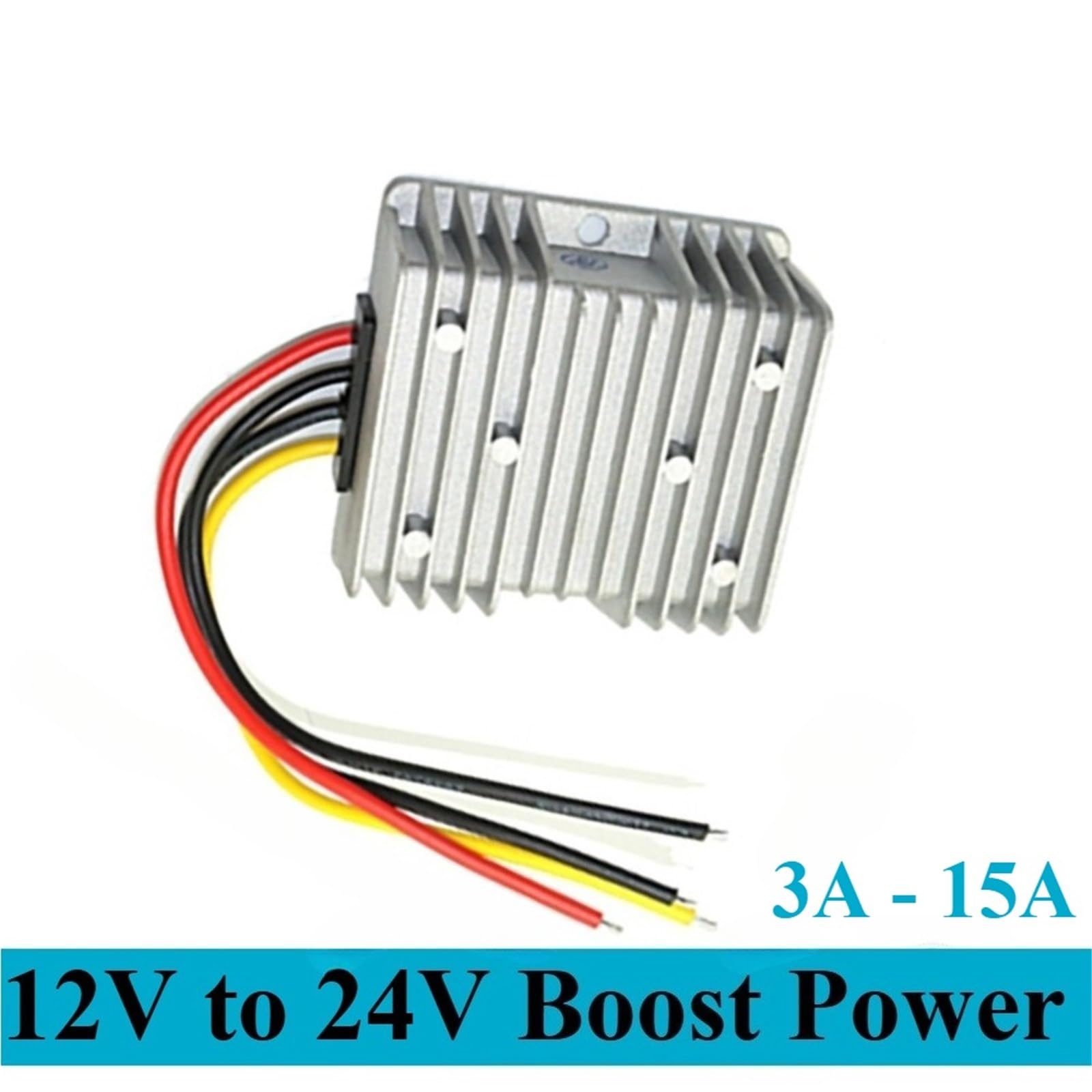 12v to 24v 3A 5A 8A 10A 12A 15A DC DC Step Up Boost Power Converter Stabilizer 12v to 24v Voltage Regulator Non Isolated(12V to 24V 20A)