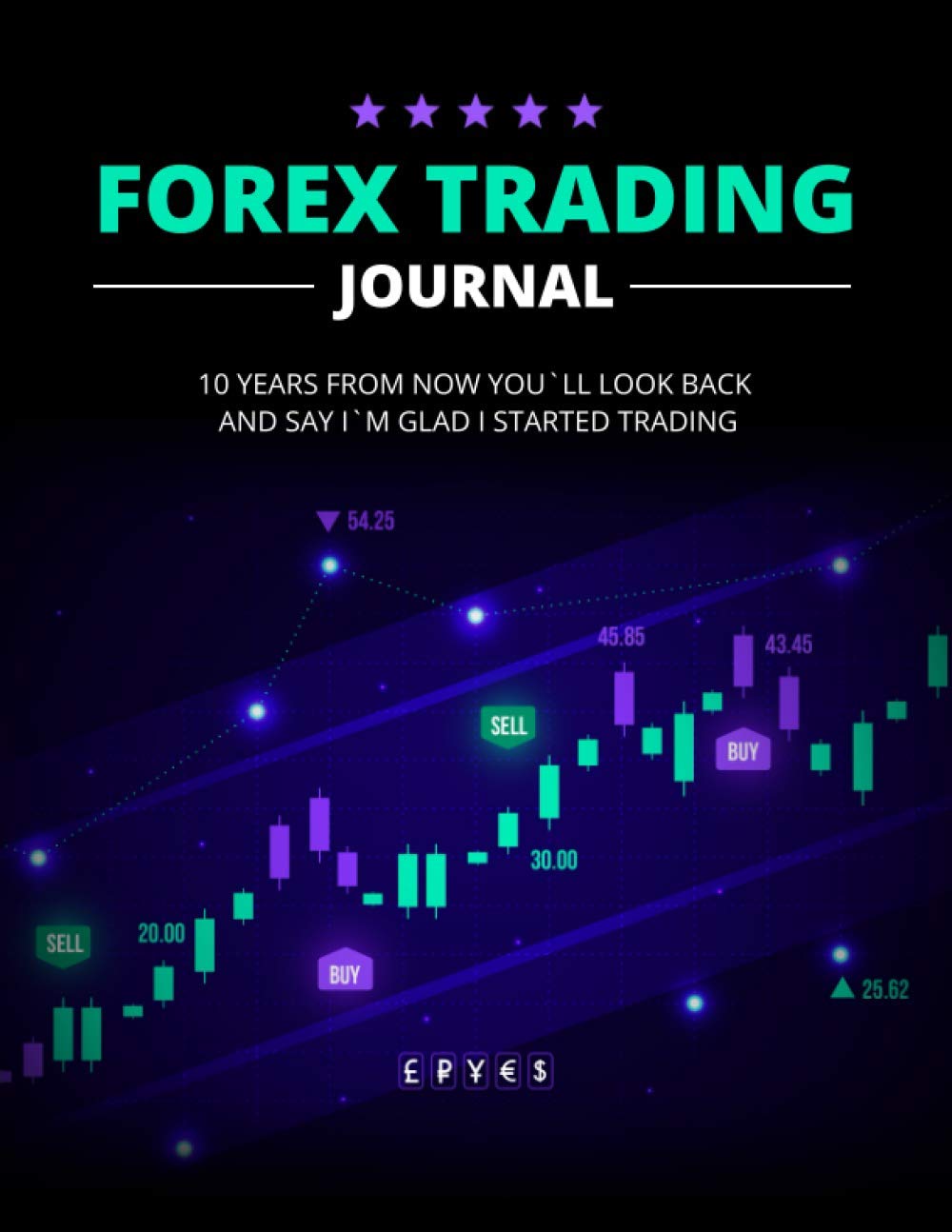 Forex Trading Journal: Day Trading Notebook for Active Traders