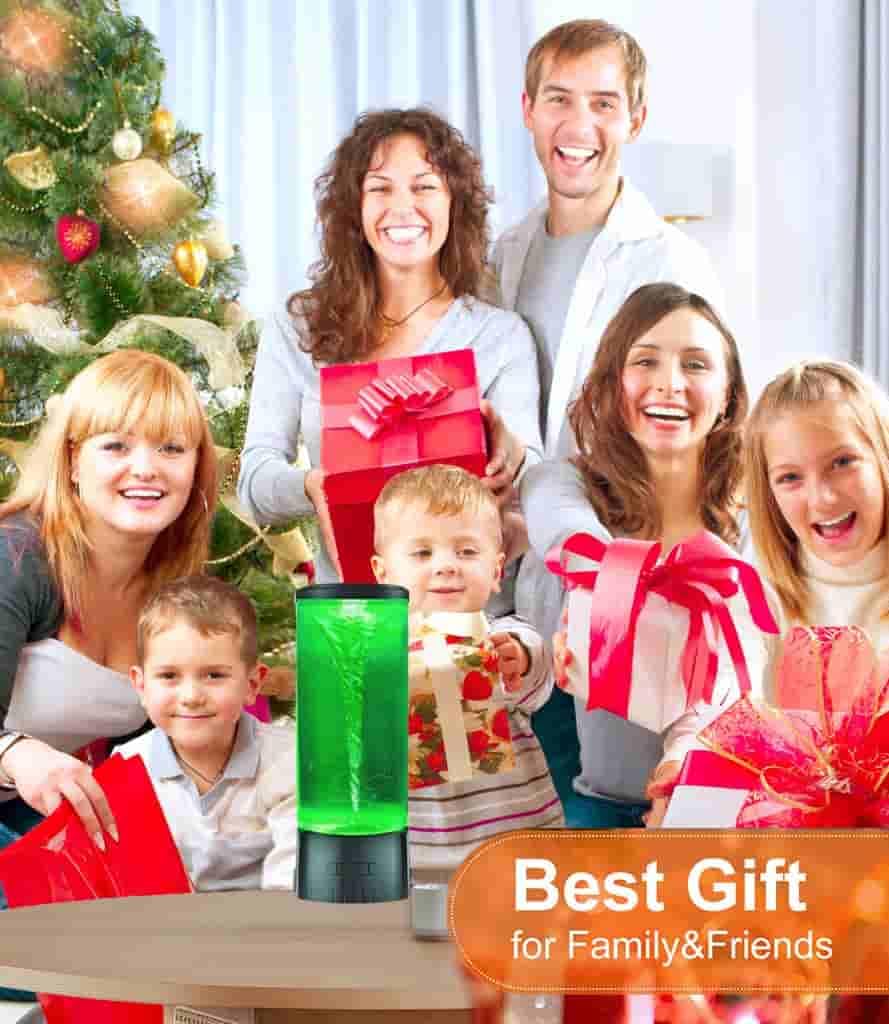 COLORLIFE Gran lámpara Twister, luz nocturna, remolino de agua, popular para el hogar, habitación, oficina, decoración, vacaciones, cumpleaños, fiesta, regalos de Navidad para él, niños, adolescentes