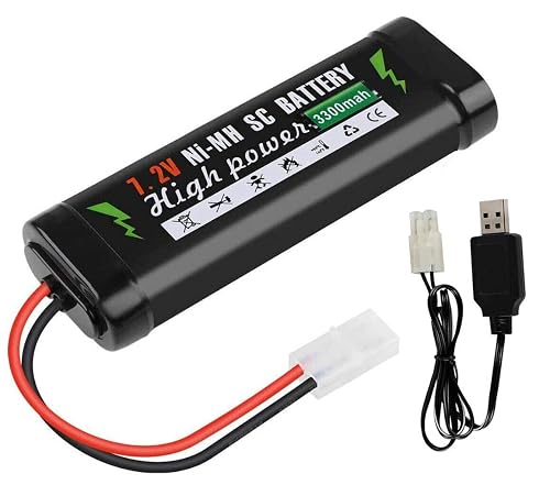 Yangers KET-2P de 7,2 V y 3300mAh con Enchufe