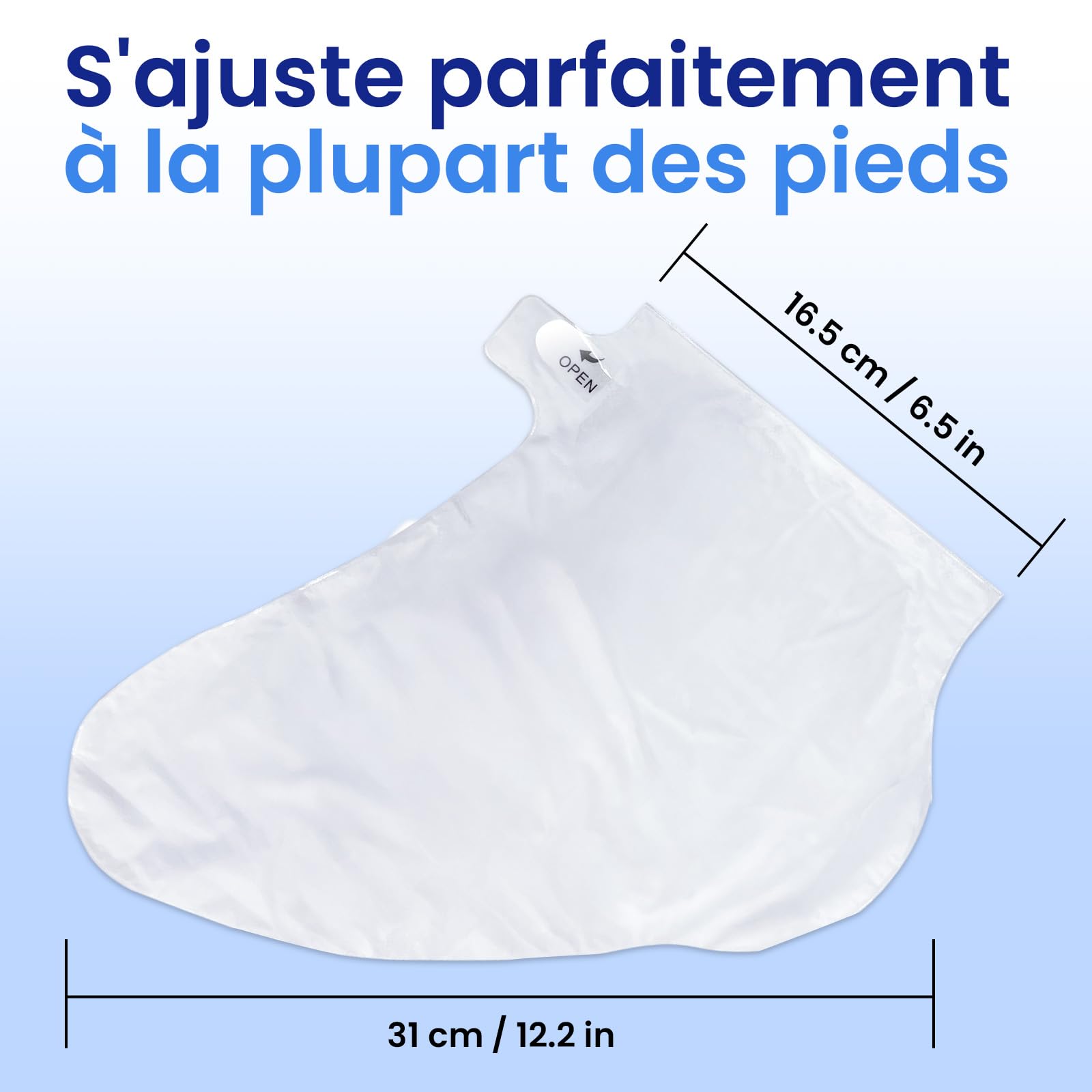 6 Paires Masque Pieds Hydratant à la Noix de Coco, pour Pieds Très Secs et Abîmés – Soin au Beurre de Karité, à l’Huile de Jojoba et à la Vitamine E, Foot Mask