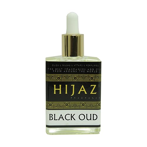 Miniatura 2 de Hijaz Aceite de perfume negro Oud para hombres Fragancia árabe perfumada libre de alcohol - 3ML