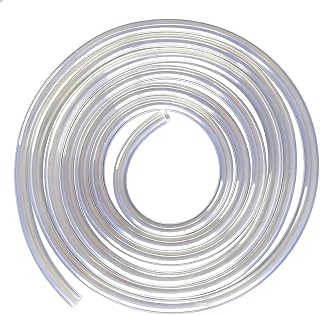 ビニールチューブ PVCチューブ 厚さ1mm 内径4mm 外径6mm 排水ホース クリアホース 耐熱 耐候 水 空気 油用チューブ 全長1 m [並行輸入品]