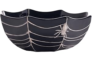 Bico Large Halloween Spider Web Candy Bowl