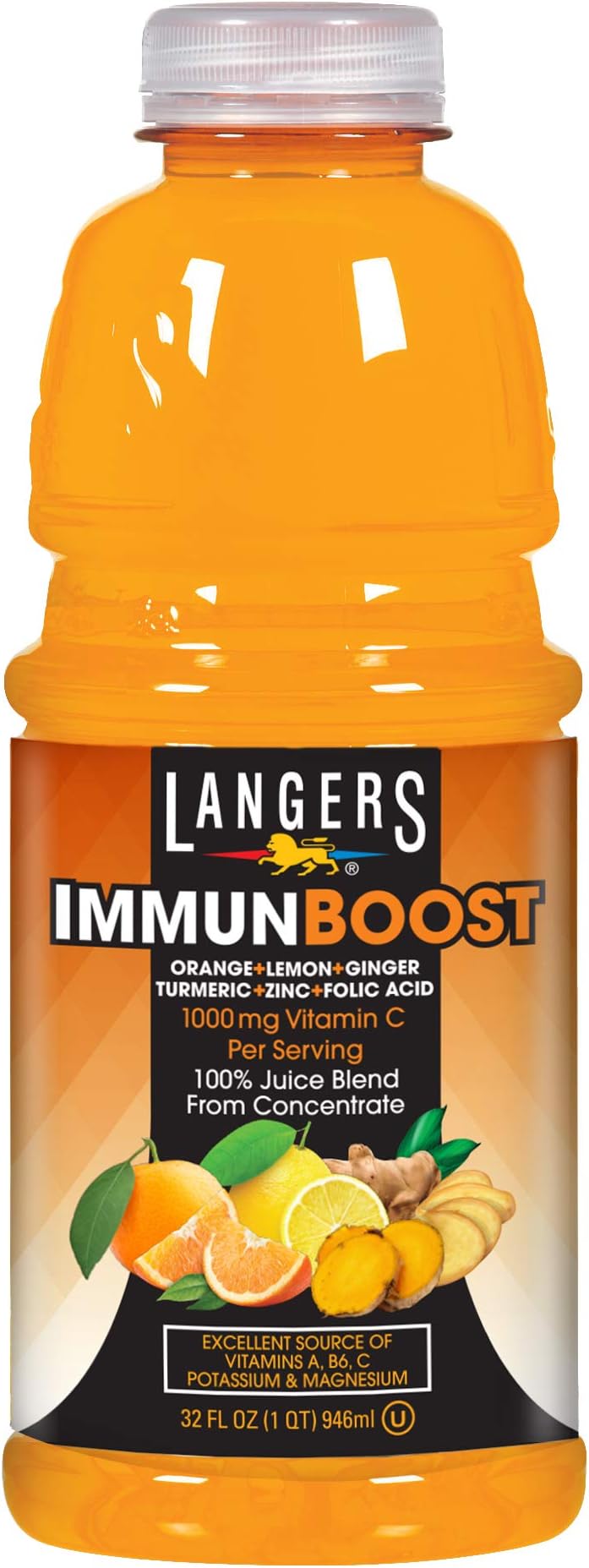 Langer's Immunboost 100% Juice Blend, 32 Fl Oz