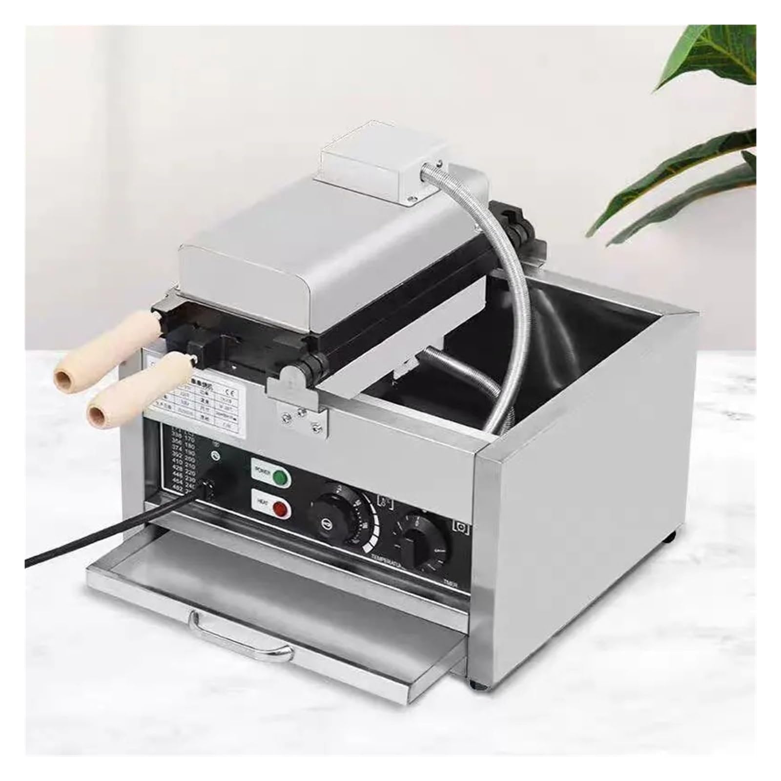 Macchina For Waffle A Forma Di Pesce Elettrico, For Gelato Taiyaki Commerciale, For Muffin, Forno Un'esperienza Cottura Facile Intoppi