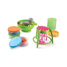 Learning Resources Yuckology Slime Science Set, Early Science Skills, DIY Slime, STEM Skills, Measurement, Color Mixing, Ages 4+, multi-color, 10 x 4.5 x 9