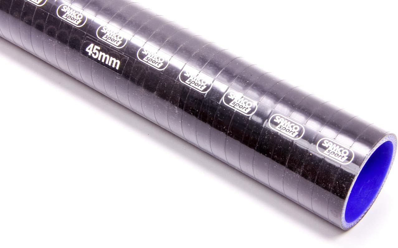 Samco SHL45BLACK 1-3/4" x 3' Straight Hose