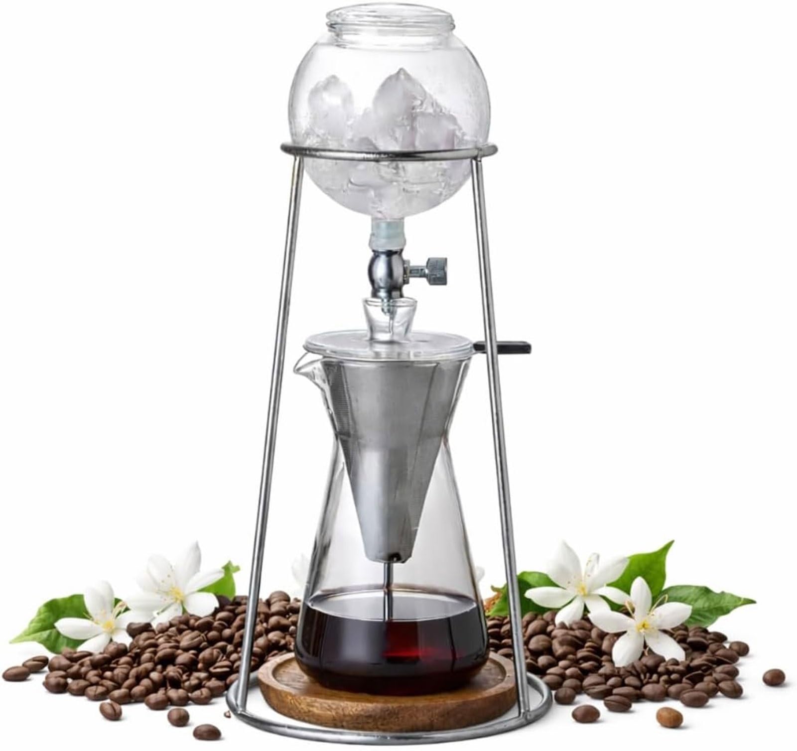 Amazon | ドリップタワーコーヒーメーカー、400mLコールドドリップ