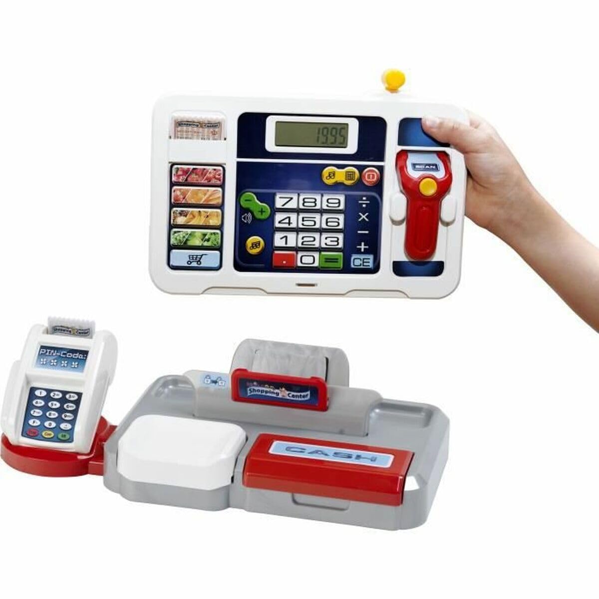 Centro comercial Theo Klein Caja registradora de juguete Supermercado de juguete