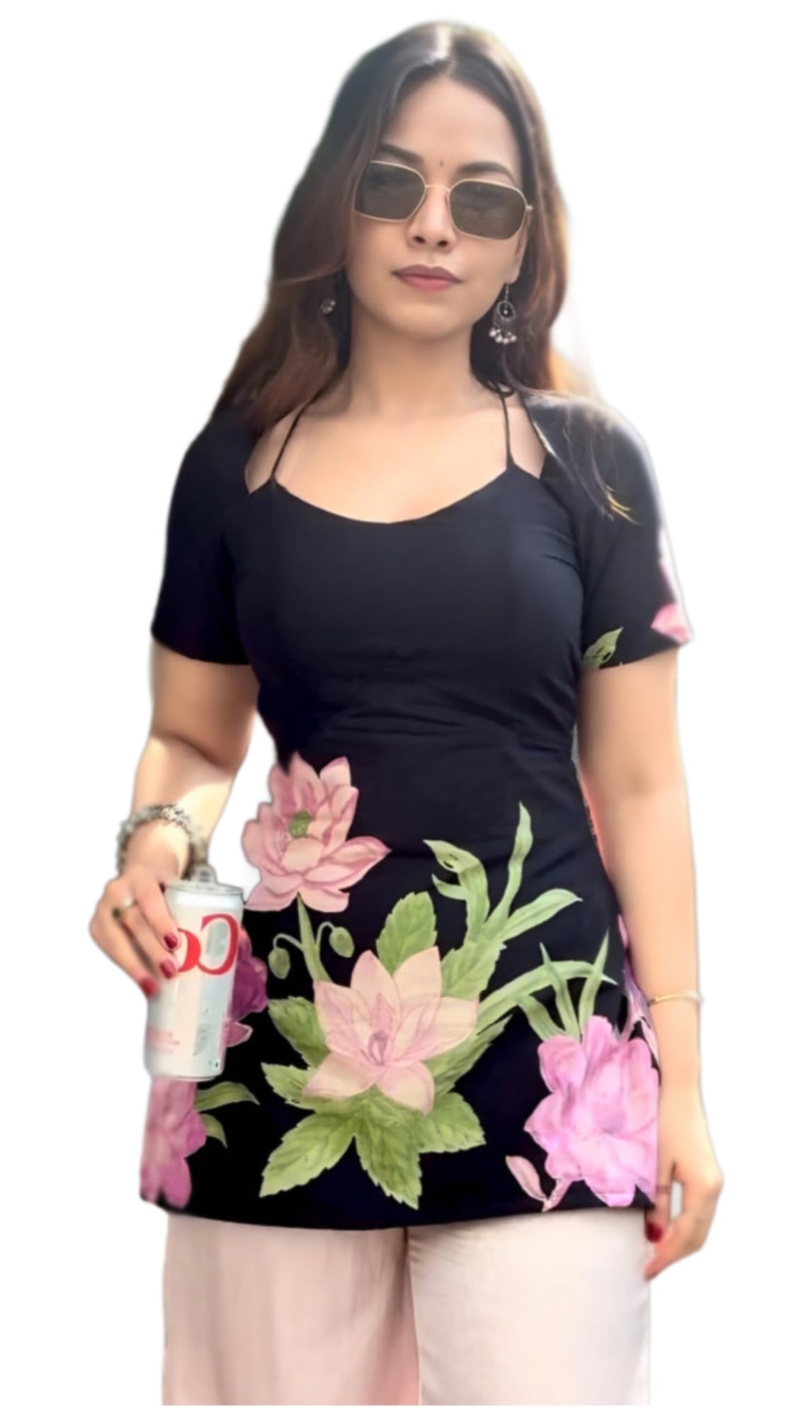 Cotton Short Kurti for Women | Stylish Kurti | Short Kurti Top | Casual Kurta for Women | Comfortable Cotton Kurtis for Womens-image-43
