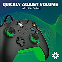 Vista 3 de PDP Wired Xbox Gaming Controller: Gamepad Licensed for Xbox Series X S, Xbox One, Windows PC, Audio Controls, 8ft Cable, 3.5mm jack, Mappable