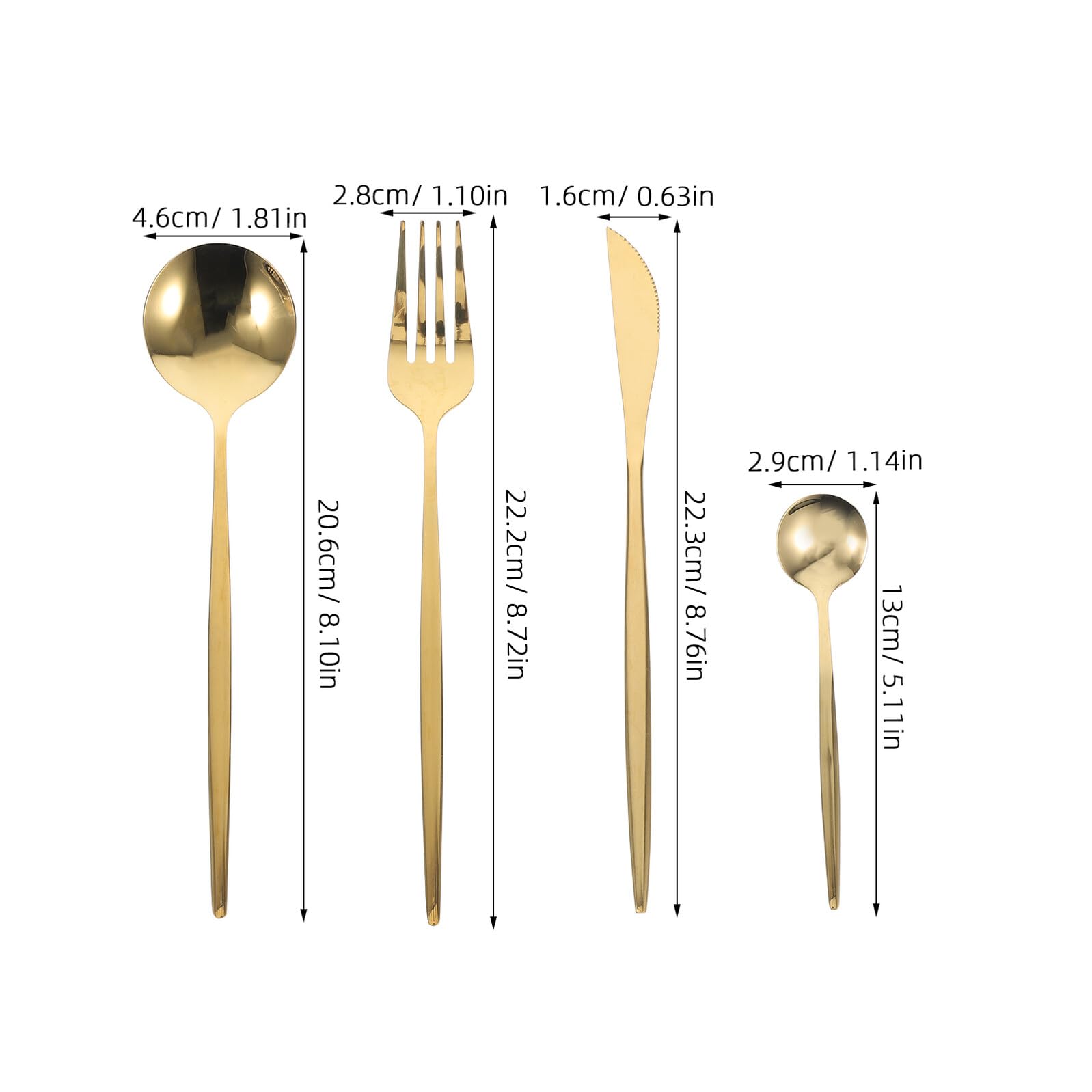 6 set Posate Acciaio Resistenti Vintage per Bistecca e Buffet Posate Western Food con Manici Ergonomici e Design Moderno per Occasioni Speciali