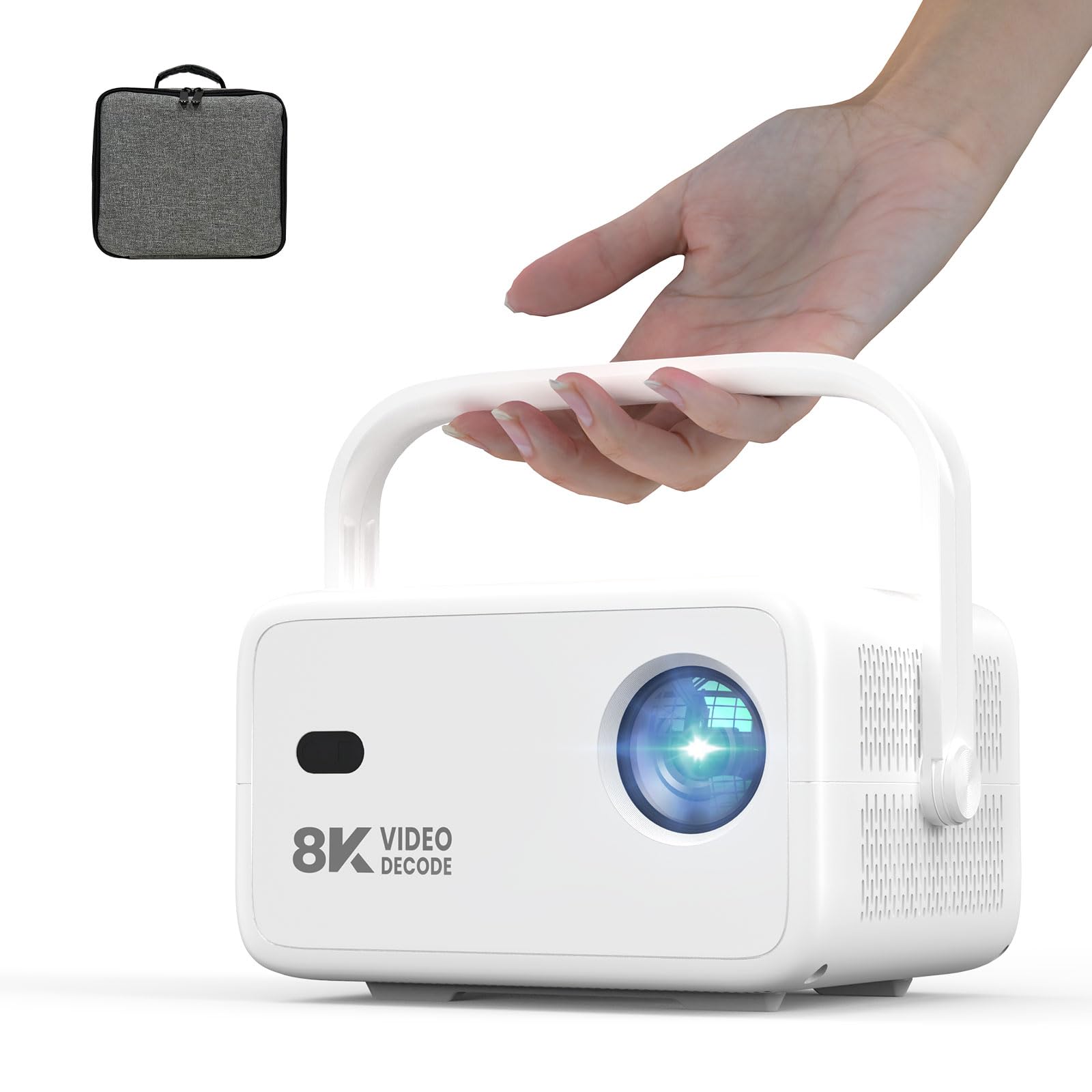 Amazon.com: 【8K Video Decode & Android 14.0】Smart Projector with