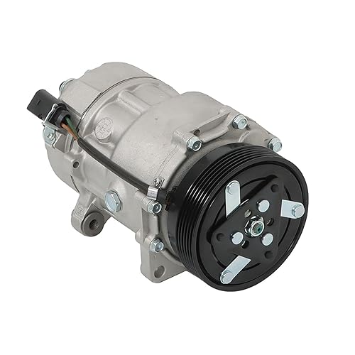 WFLNHB Compresor de CA con embrague de repuesto para Beetle Golf Jetta 2001-2005 CO 1233JC