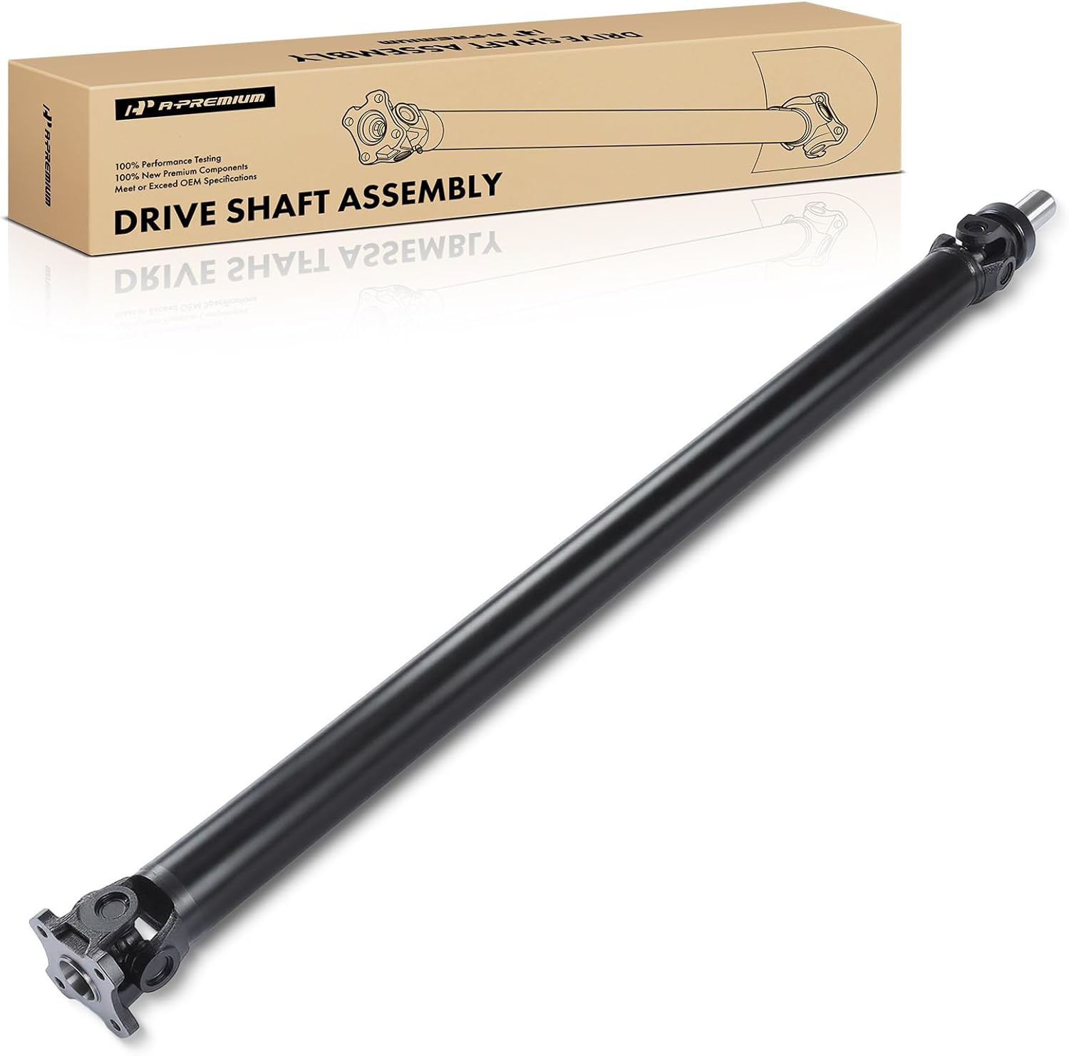A-Premium Rear Drive Shaft Driveshaft Assembly Compatible with Toyota FJ Cruiser 2007-2014, RWD, Replace# 3711035A20, Complete Prop Shaft