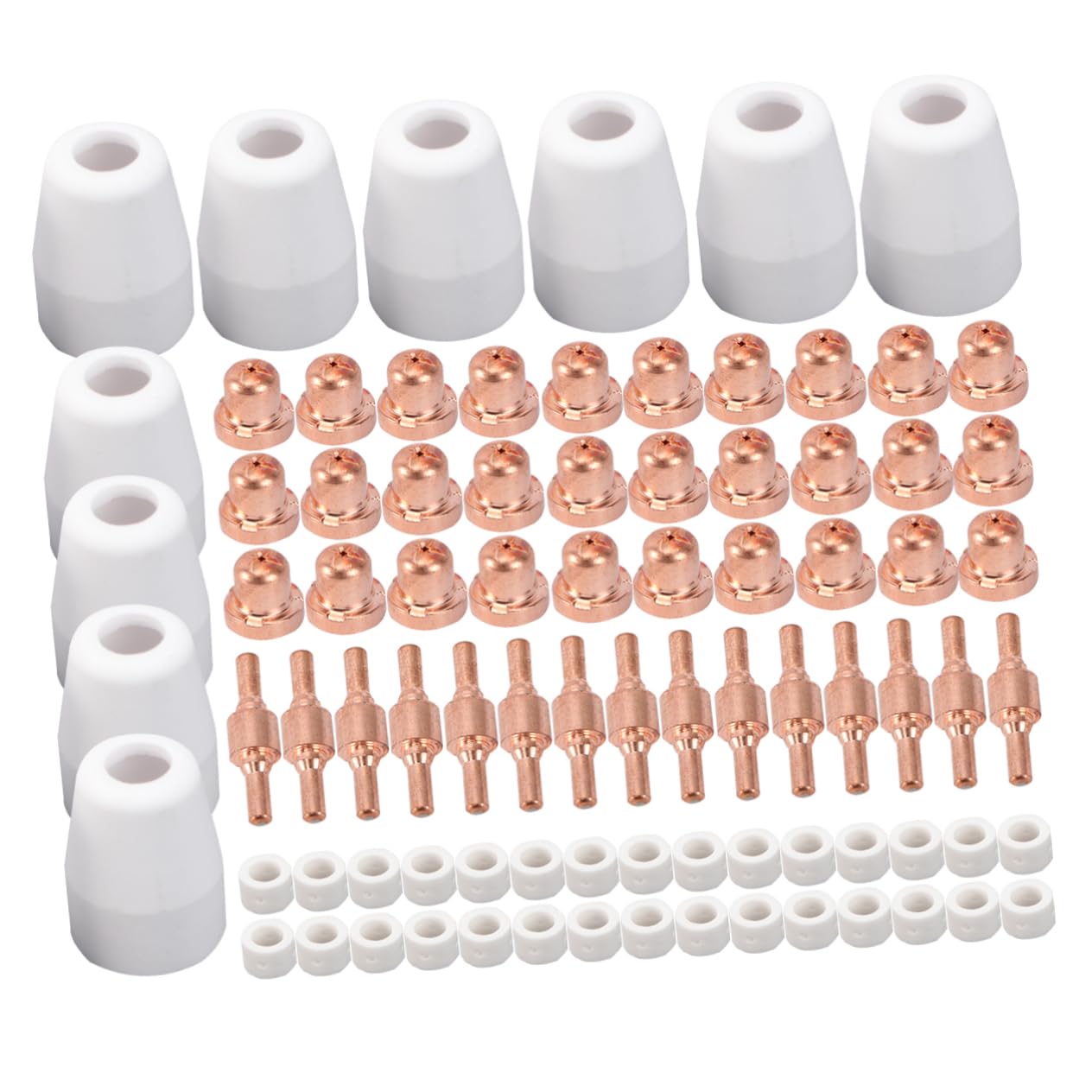Buse plasma Homoyoyo pour remplacer les pièces usées de torche JG sans perte de puissance 85pcs