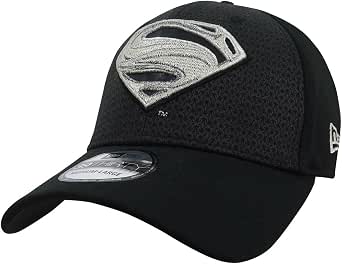 New Era Batman Wayne Industries 39Thirty Fitted Hat - Black, Size Large/X-Large