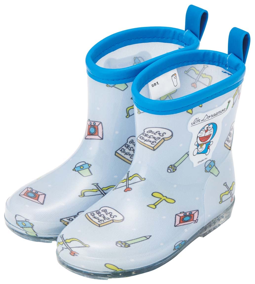 子供用レインブーツで雨の日も楽しく！ドラえもんデザインの防水長靴