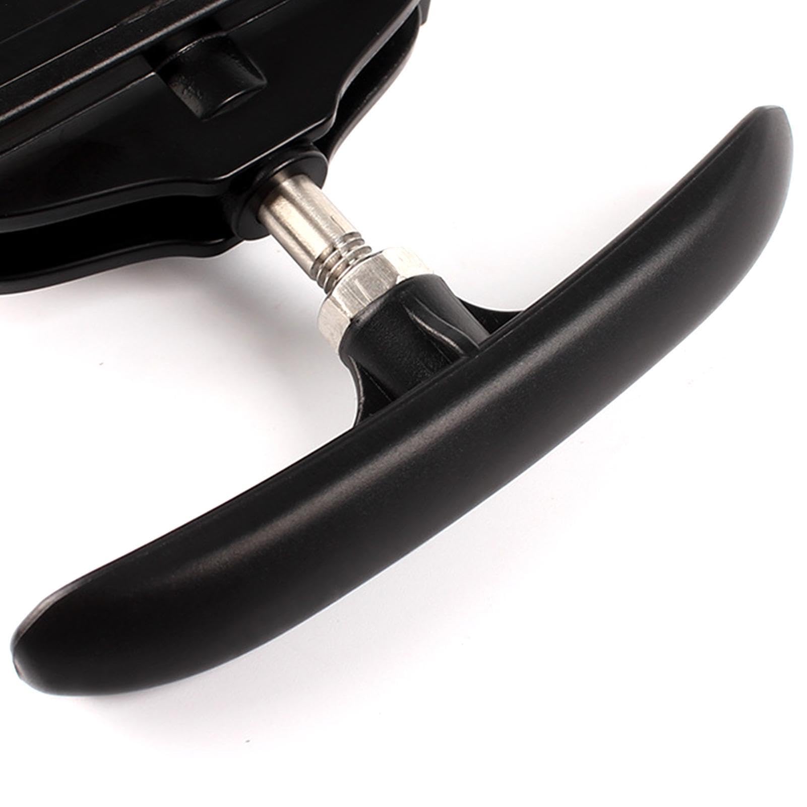 Vanne d'évacuation des eaux usées pour camping-car - 50 mm - Avec poignée - Vanne de vidange durable - Pièces de rechange pour camping-car, vanne de purge de déchets pour réservoirs d'eaux usées dans