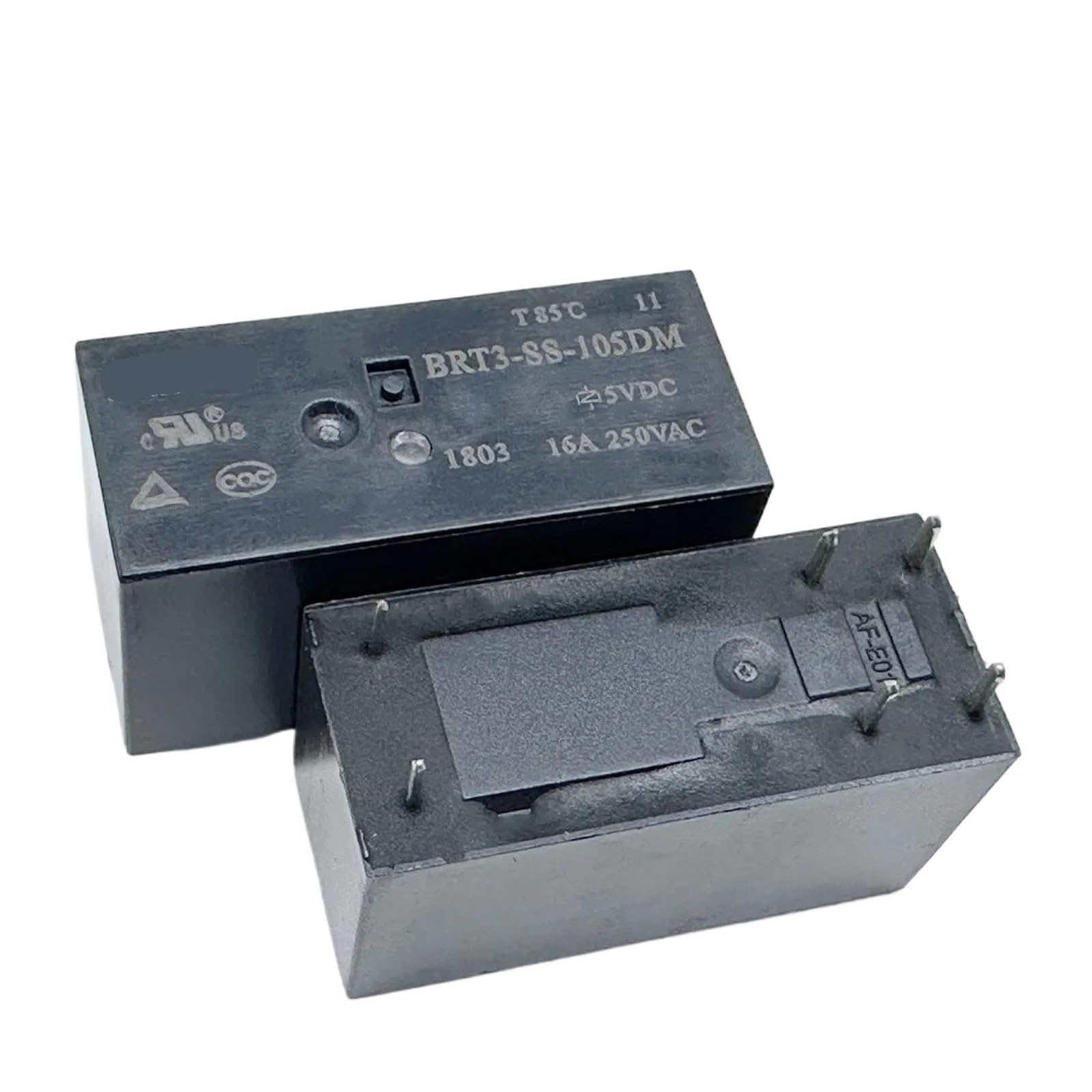 Yzwrwrmktb One Color 1Pc Brt3-Ss-105Dm 5V (115Fa6-5V/12V/24V-16A) Relay 6Pins